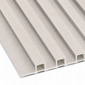 Arctic Ash Smoked WPC Fluted Slat Wall Panel