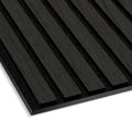 Black Ebony Acoustic Slat Wall Panel 8ft